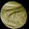 Photo de Vénus - surface en ultraviolet